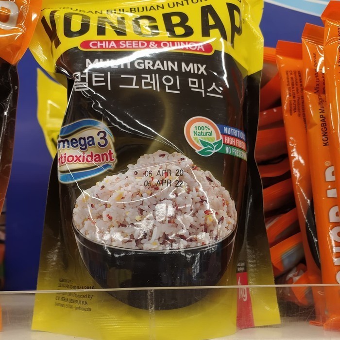 

SALE !!! KONGBAB CHIA SEED & QUINOA MIX 1KG READYY