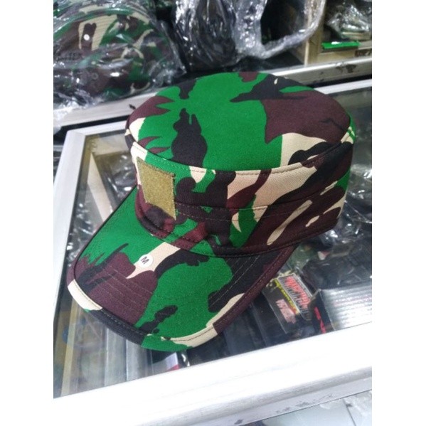 topi pdl loreng tni pelbet velbed woll anti air