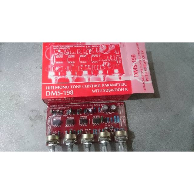 DMS-198 Hifi Mono Tone Control Parametric