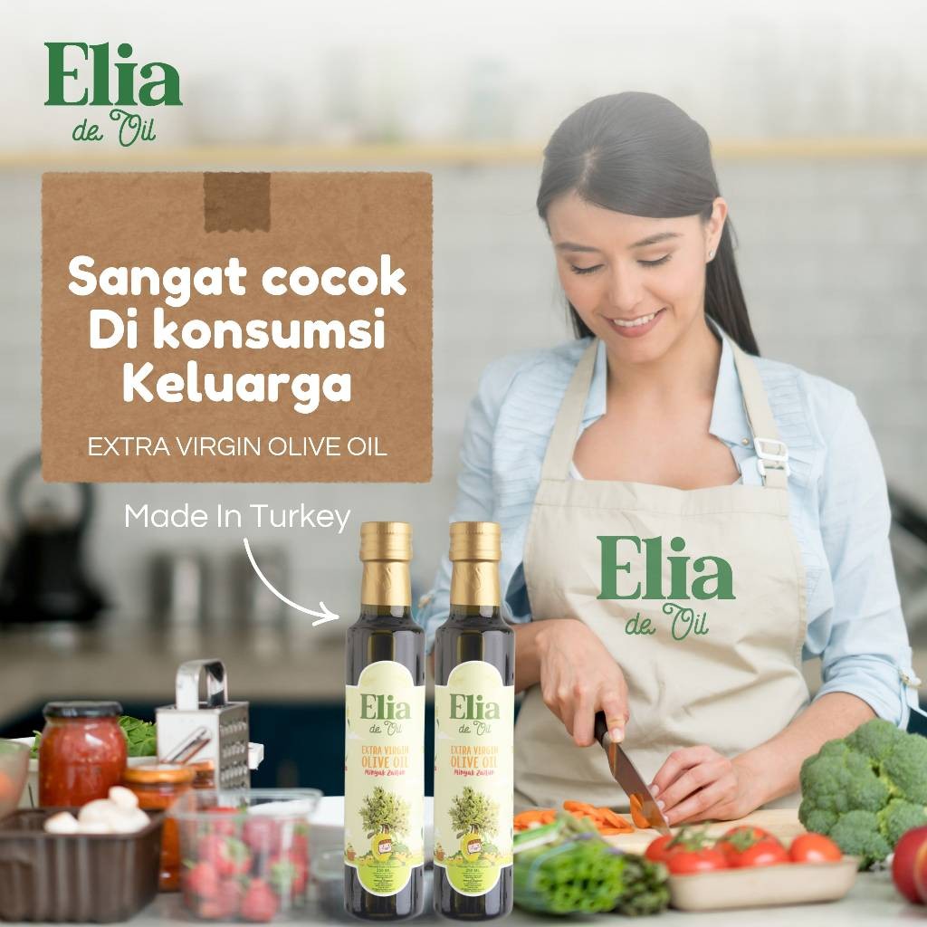 

ELIA DE OIL Olive Oil / Extra Virgin Olive Oil / Minyak Zaitun / EVOO