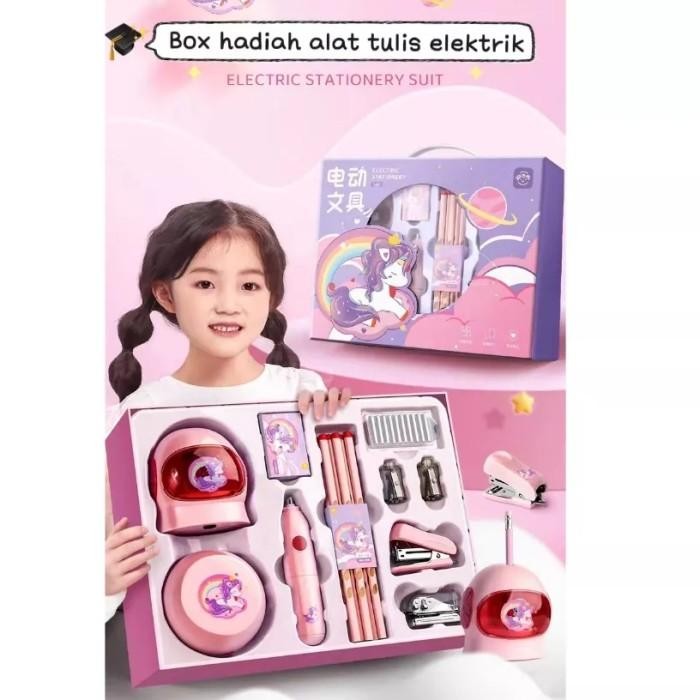 

Alat tulis Sekolah Otomatis Preschool TK SD full set Premium Kado new