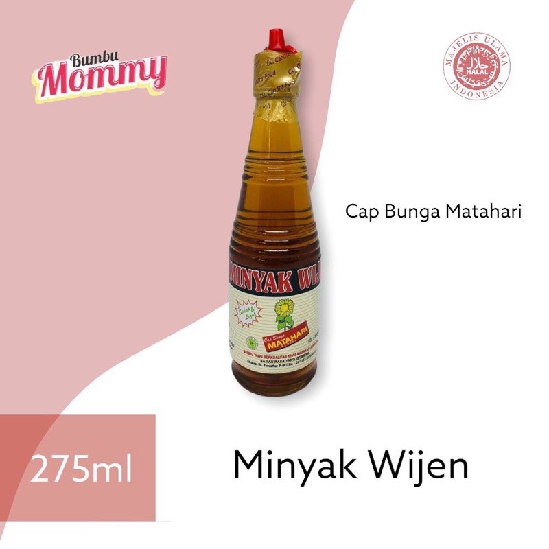 

Minyak Wijen Cap Bunga Matahari (275ML)