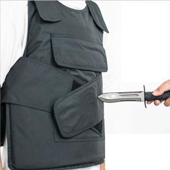 

Terlaris Rompi Anti Potong Anti Pisau Anti Tusuk ; 20 Lapis Kain Anti Tusuk