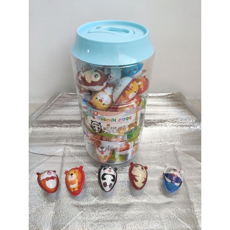 

chocolate biscuit animal eggs 1 toples isi 60 pcs WE!!