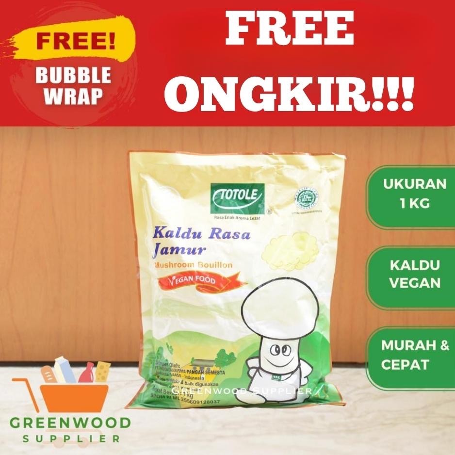 

Totole Kaldu Rasa Jamur / Mushroom Seasoning - 1KG [VEGAN & TASTY]