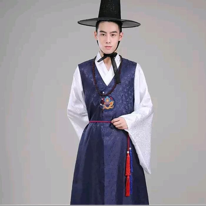 KOREAN HANBOK ADULT MAN PAKAIAN TRADISIONAL KOREA HANBOK DEWASA PRIA LONG STYLE