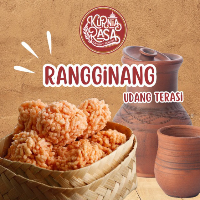

Rangginang Udang Terasi 250 gr / Kurnia Rasa WE!!