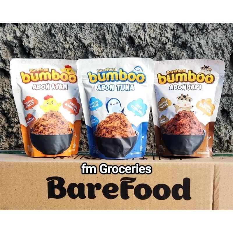 

Bumboo Abon Tuna / Sapi / Ayam Asli tanpa pengawet WE!!