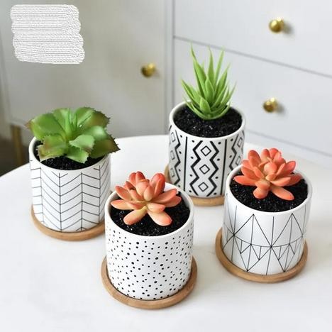 Pot Kembang Flower Pots Pot Bunga Indoor 22385 Keramik