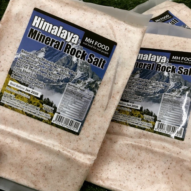 

MH Himalaya Mineral Rock Salt 500gr