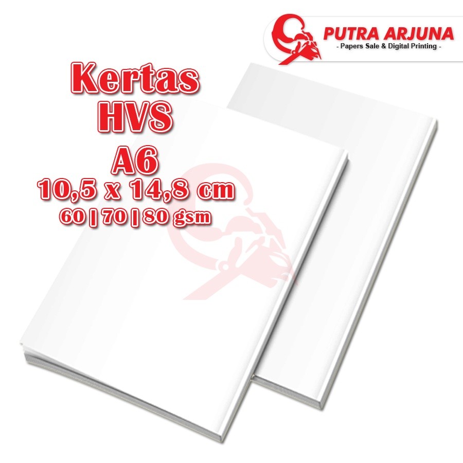 

KERTAS HVS POTONGAN, 60, 70, 80, 100 gsm - FOLIO - 500 LEMBAR