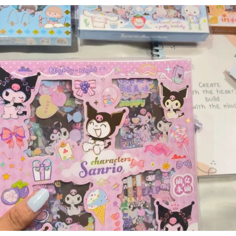 

Stiker Karakter Cinnamonroll kuromi 32 lembar stiker lucu