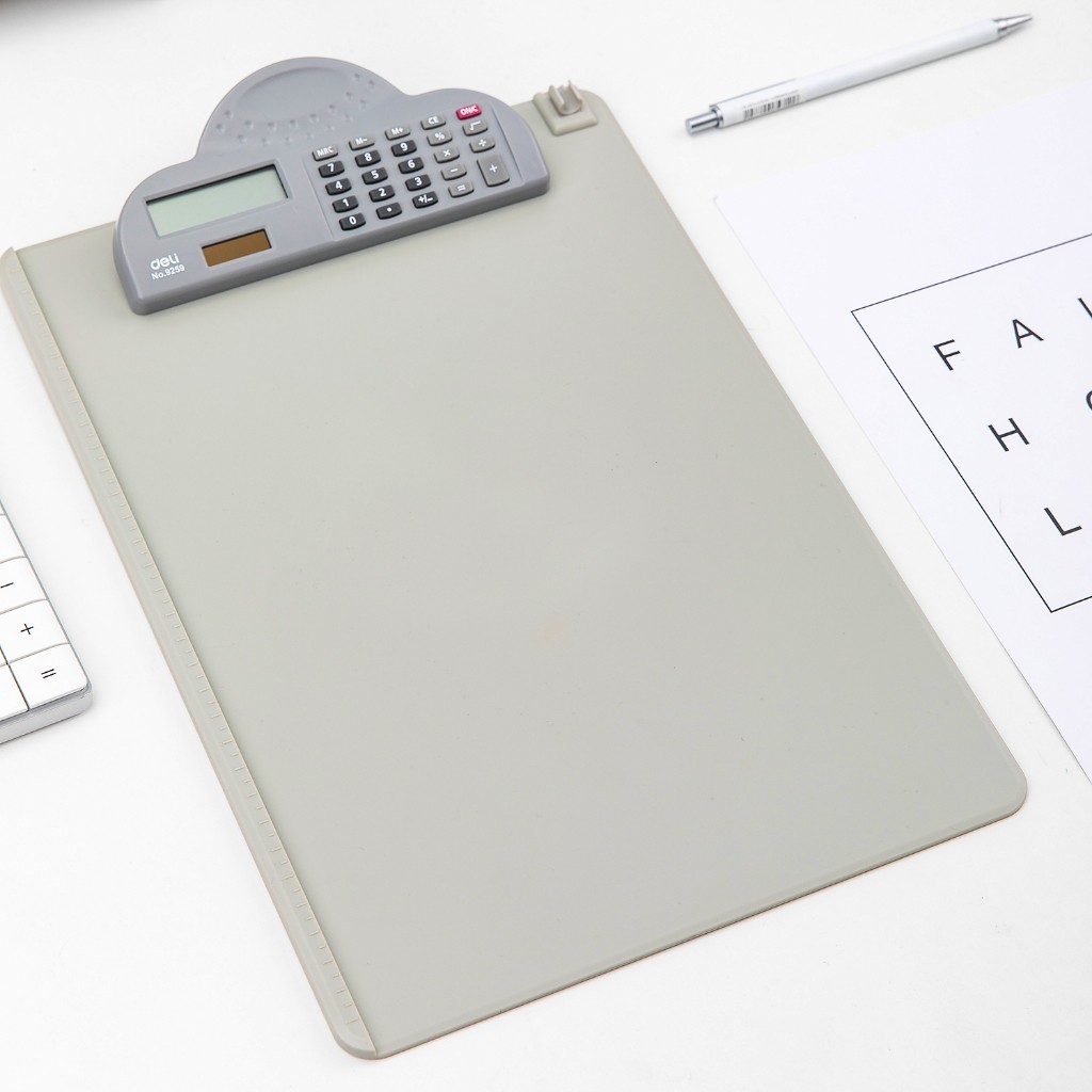 

Deli Papan Ujian / Clipboard ABS - A4 E9259