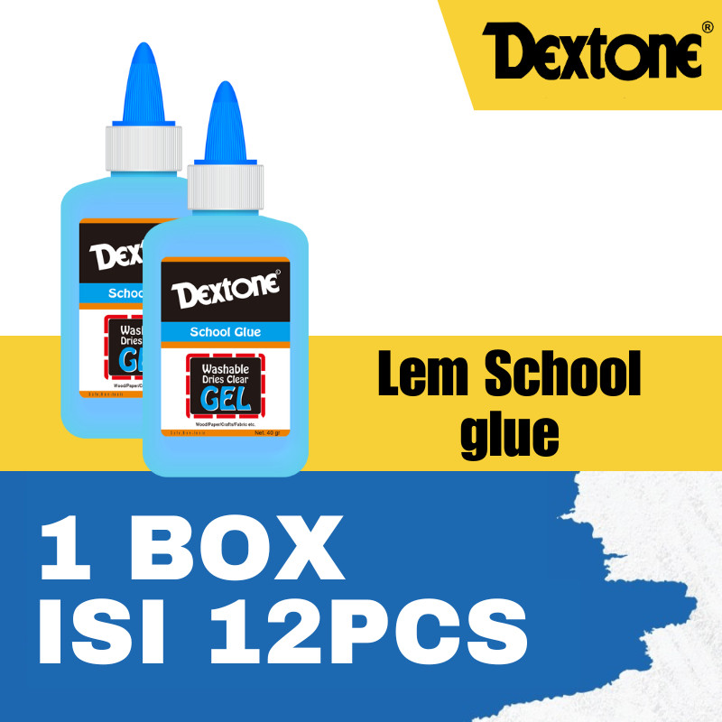 

Dextone Lem Kertas School Glue 40 gr - BOX