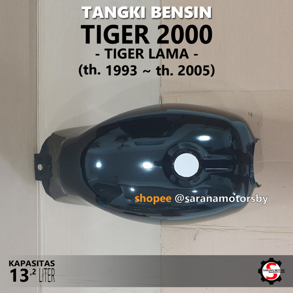 Maylikania Tangki Tengki Bensin Fuel Tank Honda Tiger 2000 Tiger Lama Hitam Biru Merah Redi Stok
