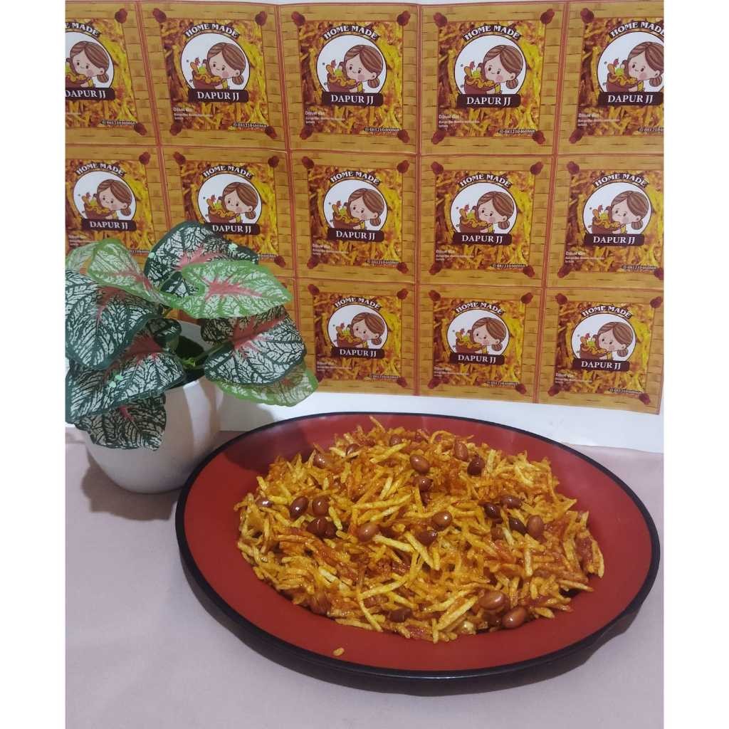 

Olivoliv Snack Mustofa Kentang Pedas Manis Kemasan 250 Gram