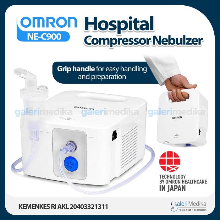 Nebulizer Omron NE-C900 Hospital Compressor Nebulizer / Nebuliser Untuk Anak Terlaris Termurah Terap