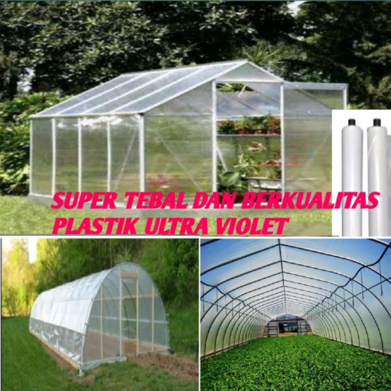 Flowersbloom Plastik Uv Lebar 4 Meter 200 Micron