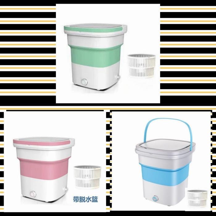 Mesin Cuci Mini / Mesin Cuci Portable Traveling / Mesin Cuci Lipat Rjm