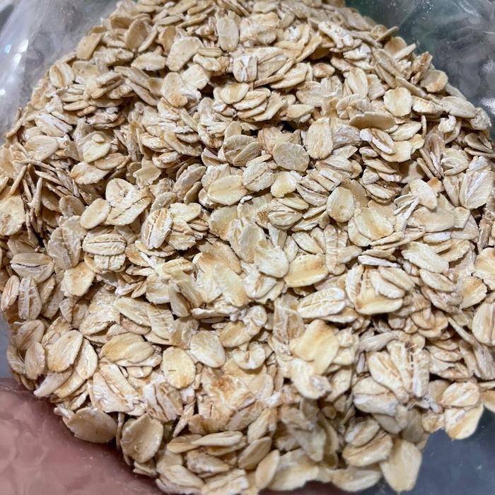 

JTTOP" 1KG REGULAR ROLLED OAT / GANDUM UTUH KASAR [ORGANIC OATS]