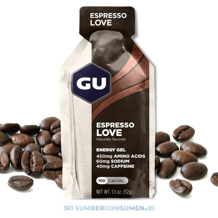 

JTTOP" GU ENERGY GEL ESPRESSO LOVE / SUPLEMEN FITNESS OLAHRAGA FITNES LARI