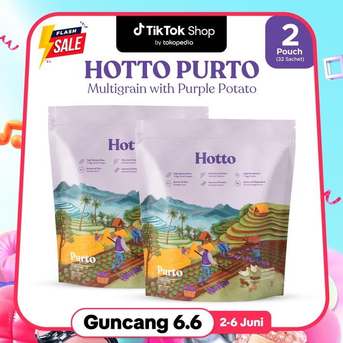 

JTTOP" FLASH SALE!!! HOTTO PURTO 2 POUCH (32 SACHET)