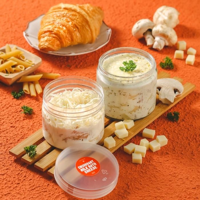 

JTTOP" PAKET BUNDLING CHEESE RIVOLI PASTA & CROISSANT MILK BATH
