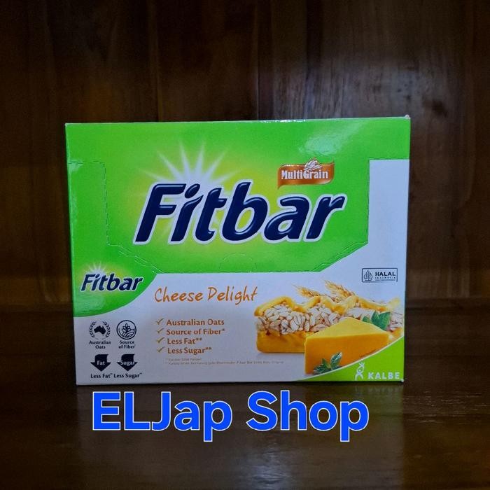 

JTTOP" FITBAR MULTI GRAIN CEREAL BAR BY KALBE ISI 12PCS (@22GR)
