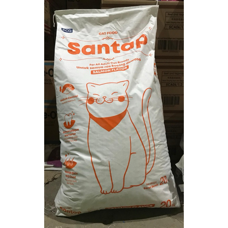 INSTAN: SANTAP 20KG KARUNGAN Makanan Kucing dari Catchoze dan Meo