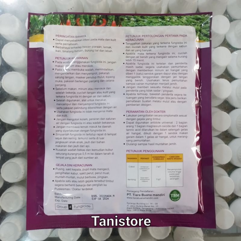 Happygardens Fungisida Sistemik Besromil 35 Wp Isi 200 Gr