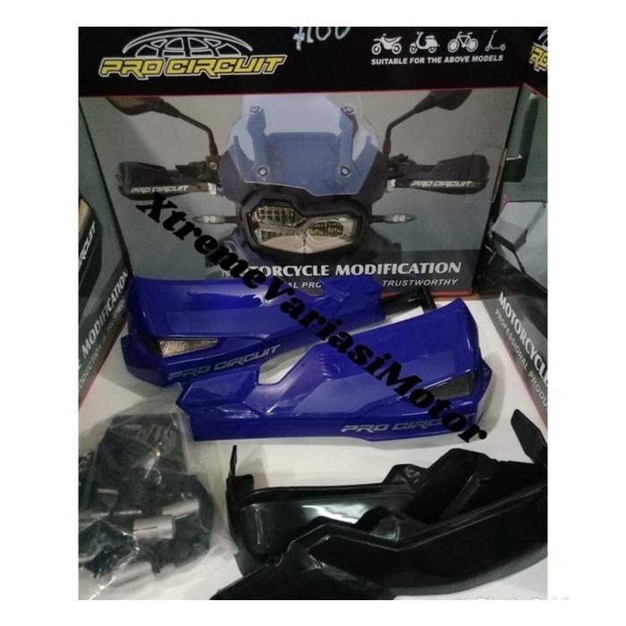 QUALITY COVER HANDGUARD PRO CIRCUIT PLUS LAMPU SENJA DAN SEIN NMAX PCX KLX