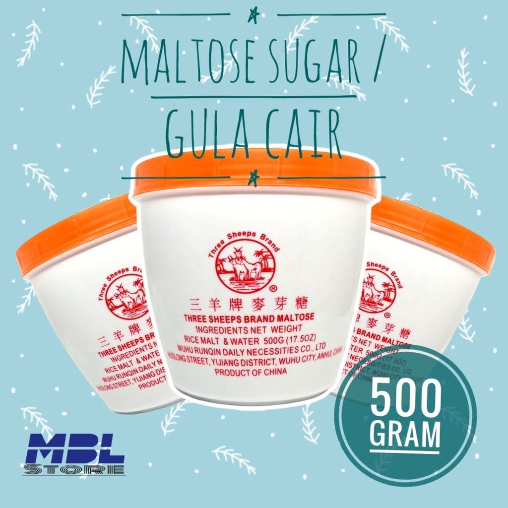 

Gula BEKO Three Sheeps Sugar Maltose 500 Gram