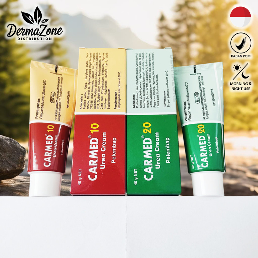 MD CARMED CREAM UREA 10 & 20% 40GR