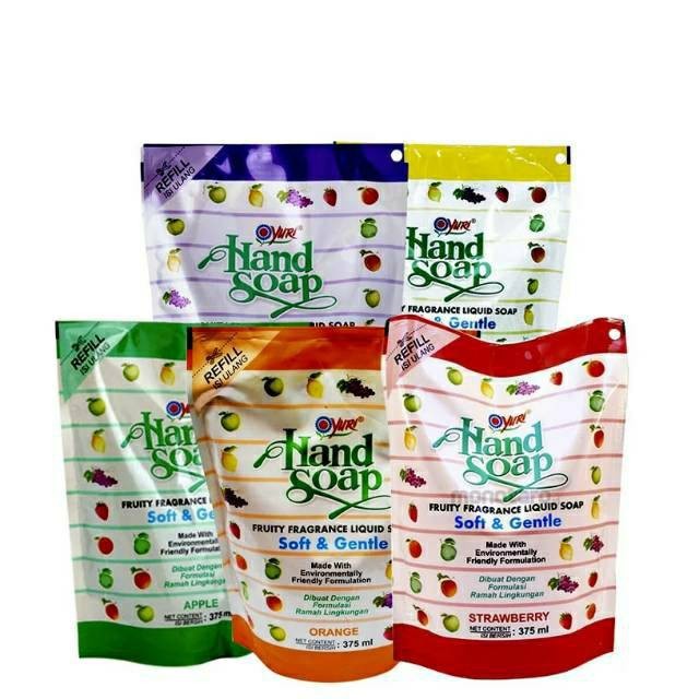 MD Yuri Hand Soap Soft & Gentle 375ml Sabun Cuci Tangan Hand Wash REFILL