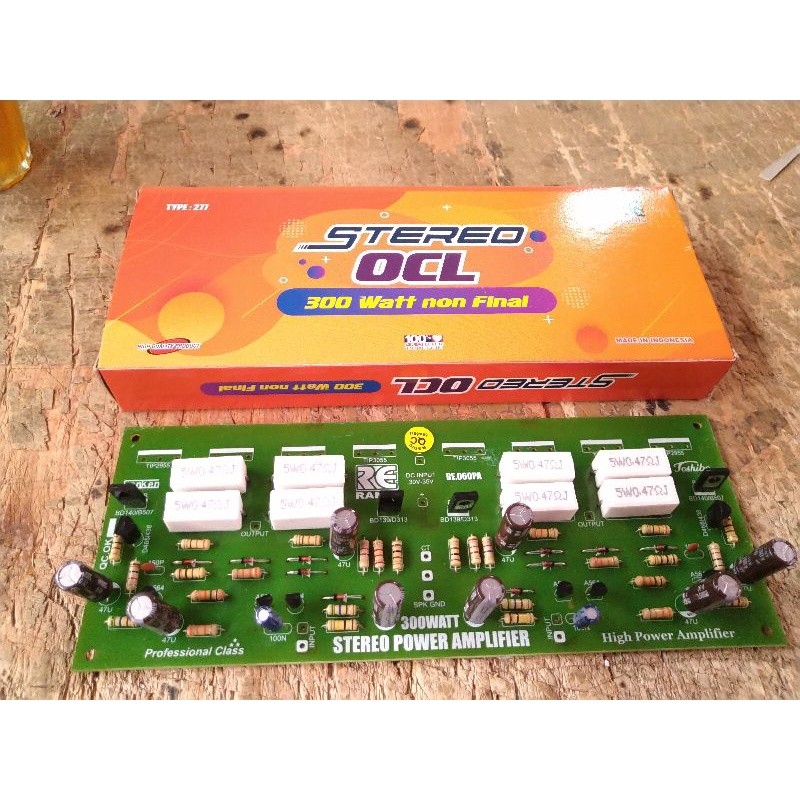 Kit driver ocl stereo 300 watt ( 277 )