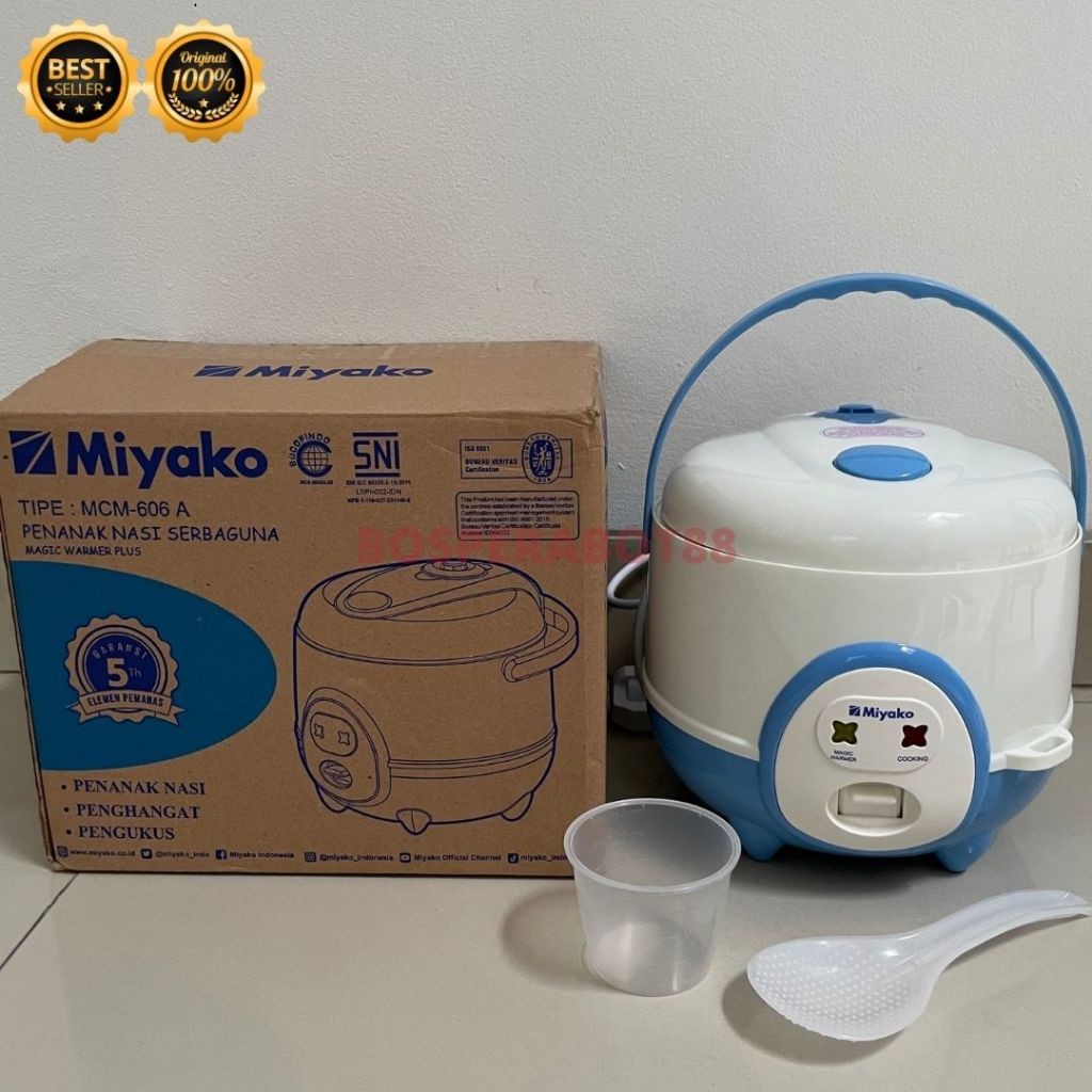 MIYAKO MINI MAGIC COM RICE COOKER MCM 606A / MCM612 / MCM 512C
