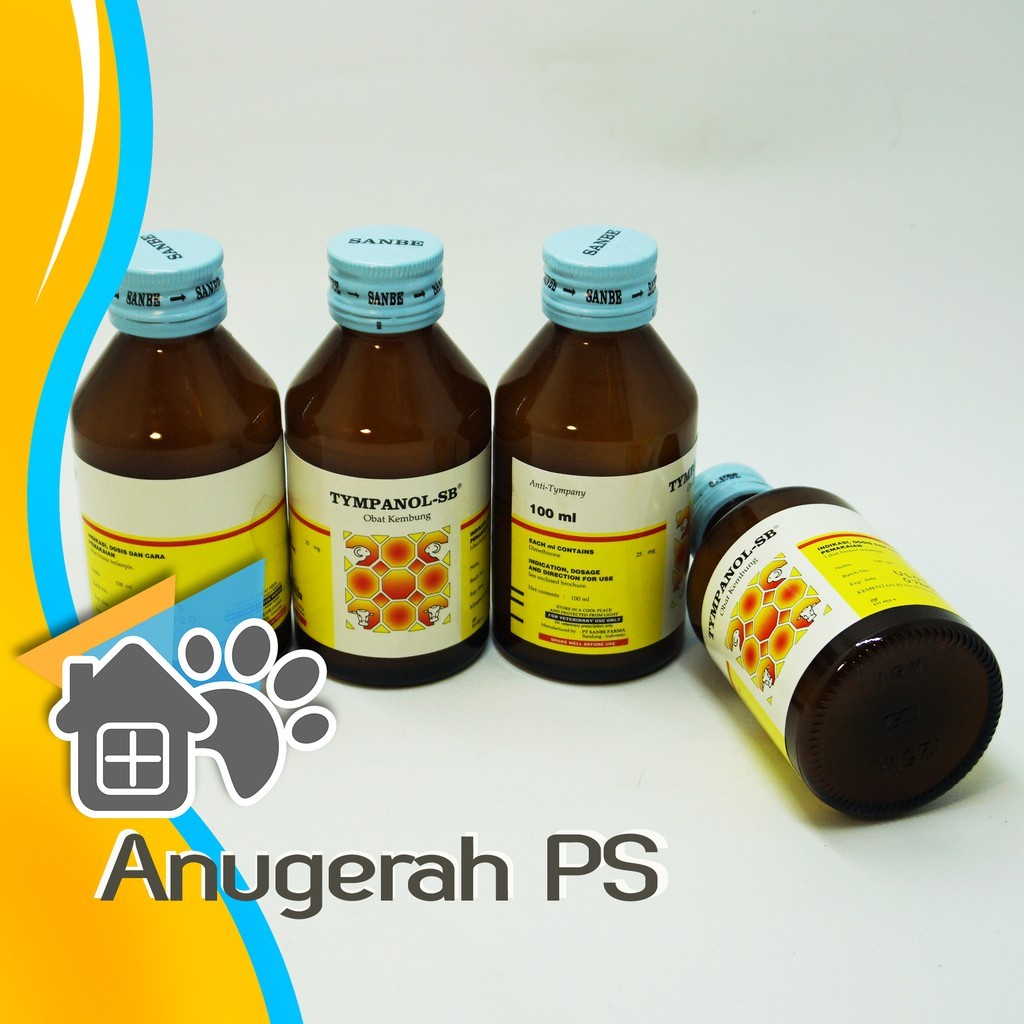 Obat Kembung Ternak Sanbe Tympanol SB