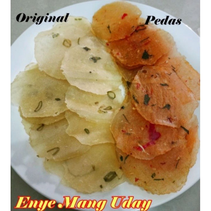 

Kerupuk singkong opak enye mang uday 1kg
