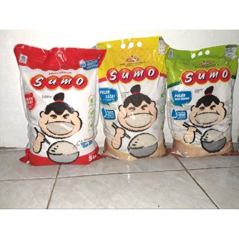 

Beras Sumo 5 Kg Tekstur Pulen Tidak Perlu Dicuci