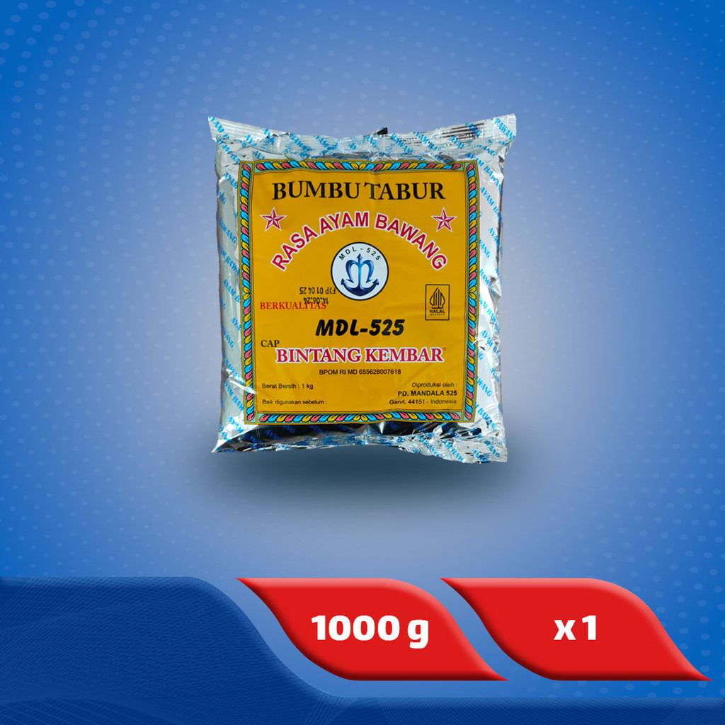 

Bintang Kembar Bumbu Tabur Ayam Bawang 1 Kg
