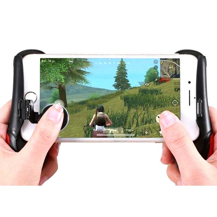 Fuf Joystick HP Portable Game Grip Analog F1 - Gamepad HP Gamegrip Game Handle FF Android Mobile