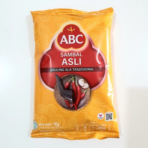 

ABC SAMBAL ASLI 1 KG POUCH REFIL BANTAL PILLOW CHILLI