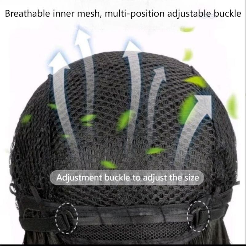 Wig Pendek Cowok Wik Rambut Pria Pendek Rambut Wig Pria Pendek Korea Rambut Palsu Pria