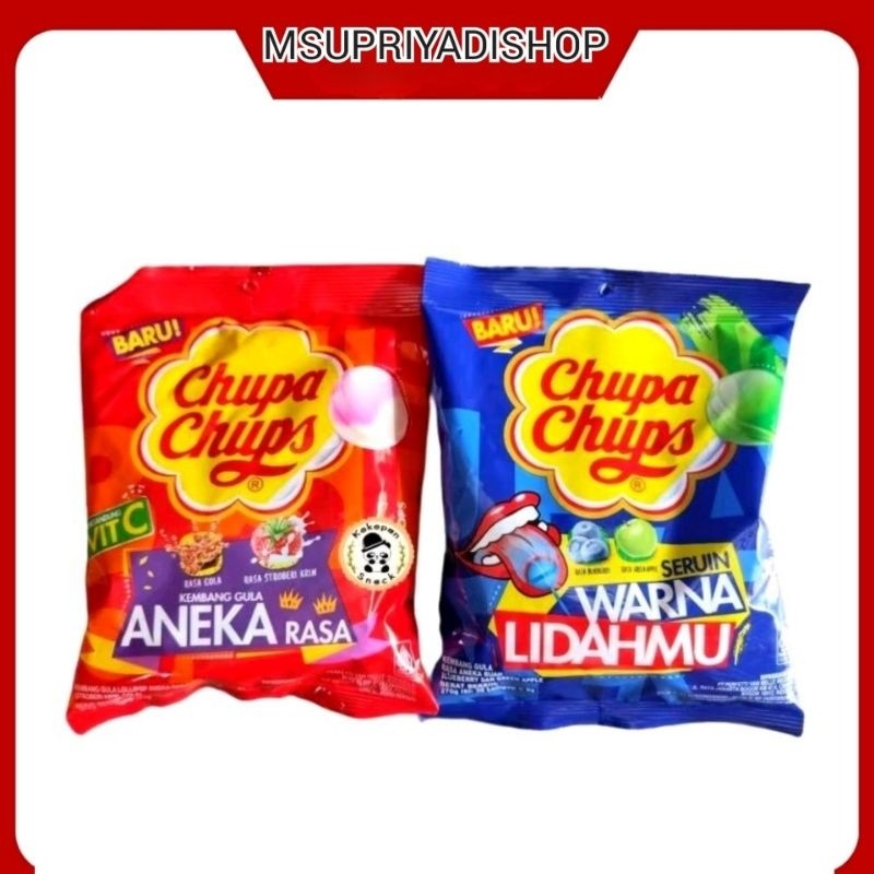 

Chupa Chups Lollipop Isi 30 pcs bag