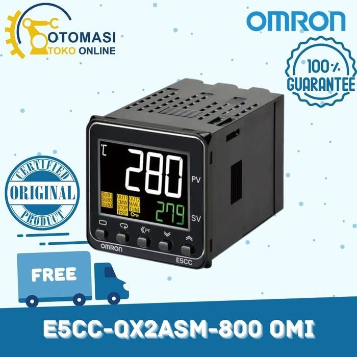 Omron Temperature Controller E5Cc-Qx2Asm-800
