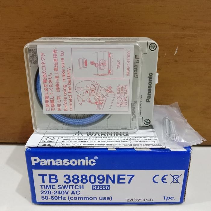 Time Switch Panasonic Tb 38809Ne7 Tb38809Ne7 Original
