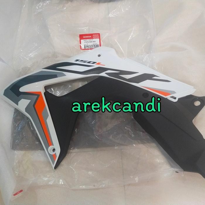 PREMIUM cover body sayap fairing dek depan crf150l crf 150 l putih ori ahm