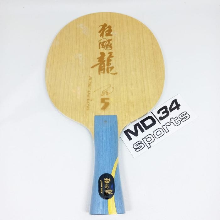 PREMIUM KAYU DHS / DOUBLE HAPPINESS HURRICANE LONG 5 - Kayu/Blade/Bet Pingpong