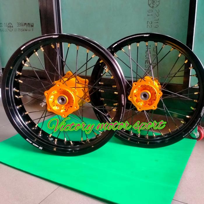 PREMIUM wheelset KLX 230 velg set Supermoto KLX 230