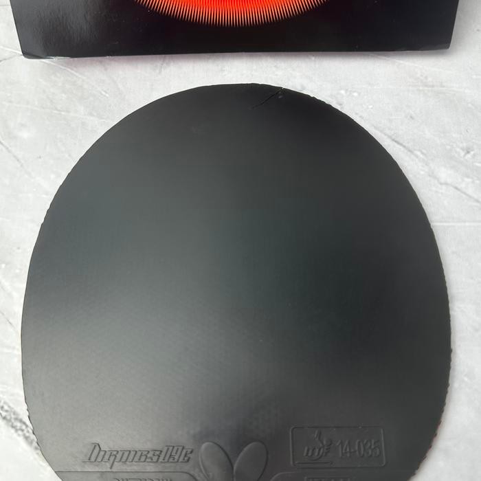 PREMIUM Bekas karet bet bat tenis meja butterfly Dignics 09C Hitam ori japan